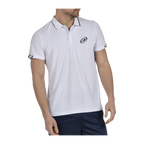Polo de Pádel Bullpadel Tasel Hombre Blanco (3)