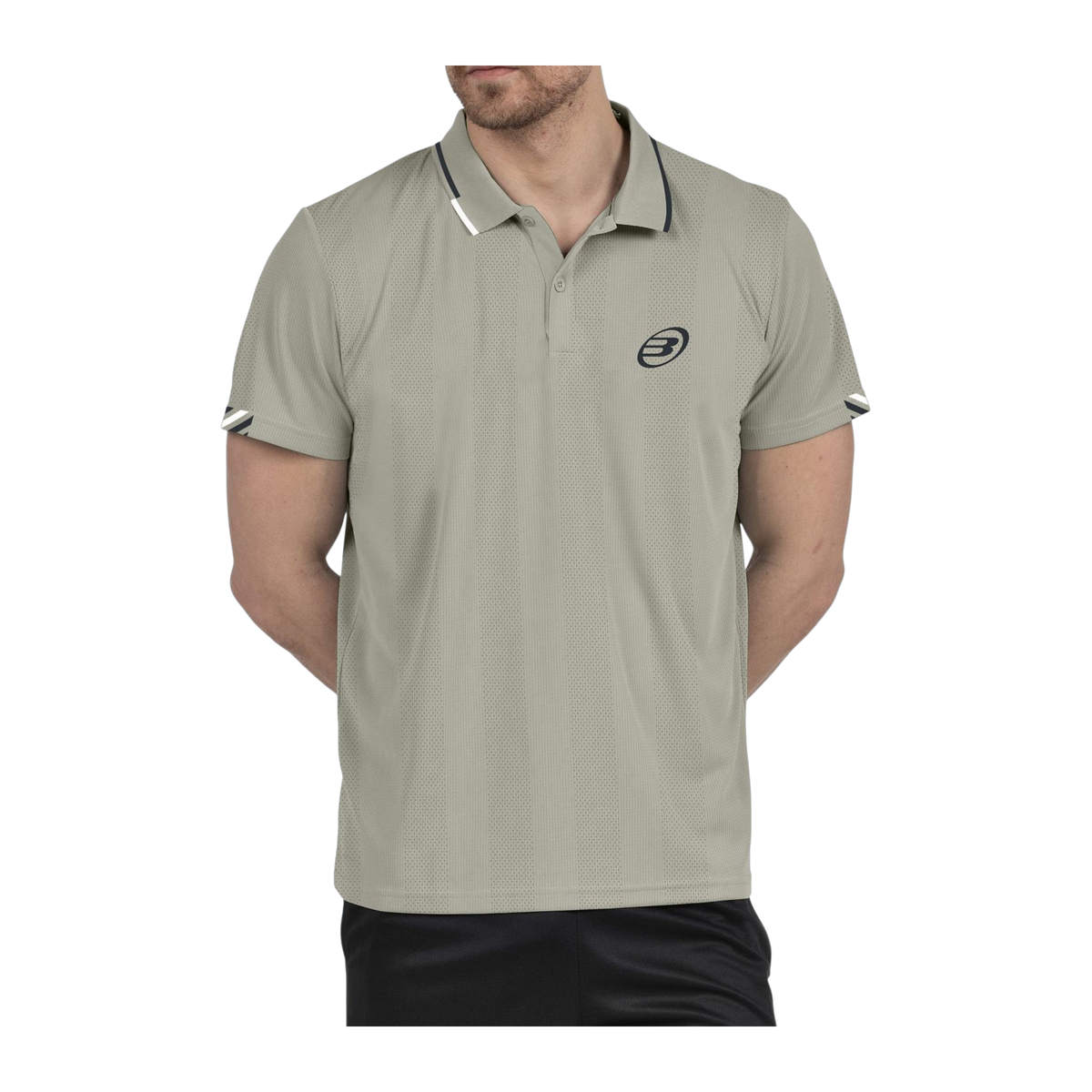 Polo de Pádel Bullpadel Tasel Hombre Topo