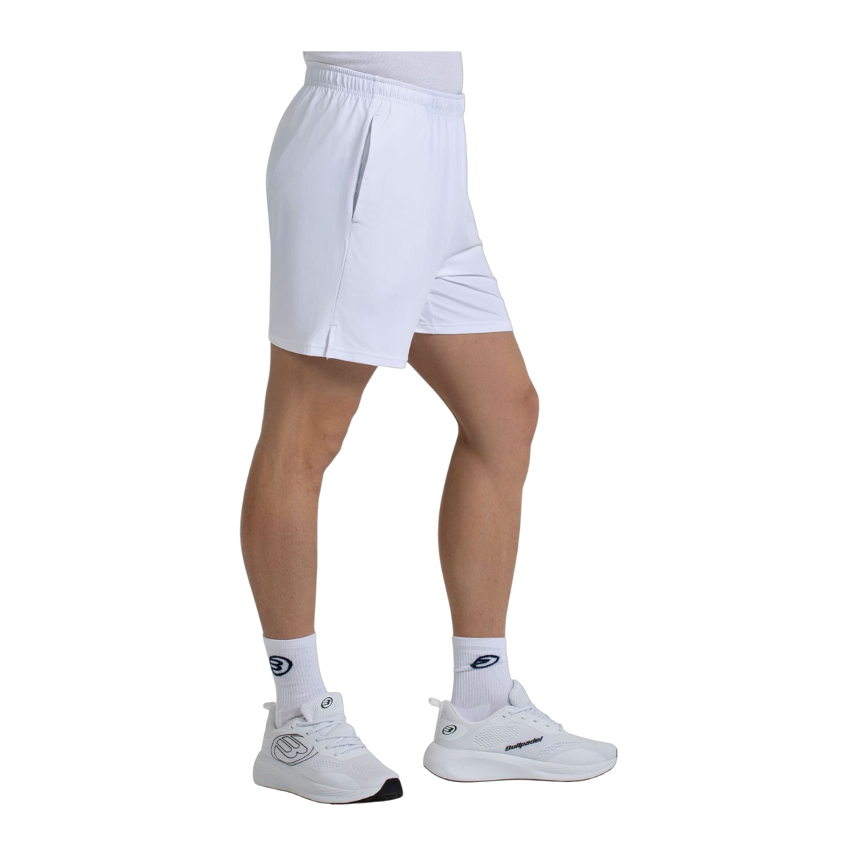 Pantalón corto de Pádel Bullpadel Ceclavin Hombre Blanco (2)