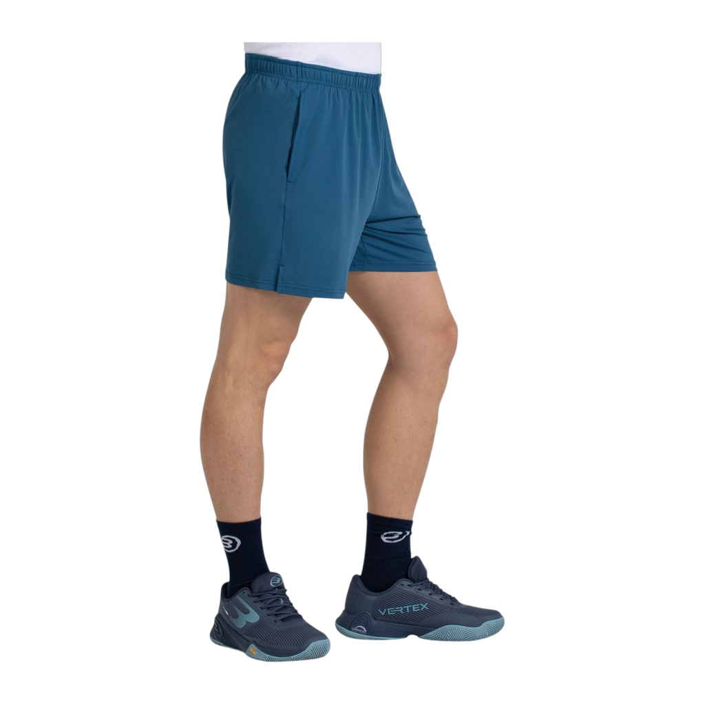 Pantalón corto de Pádel Bullpadel Ceclavin Hombre Azul Atómico (2)