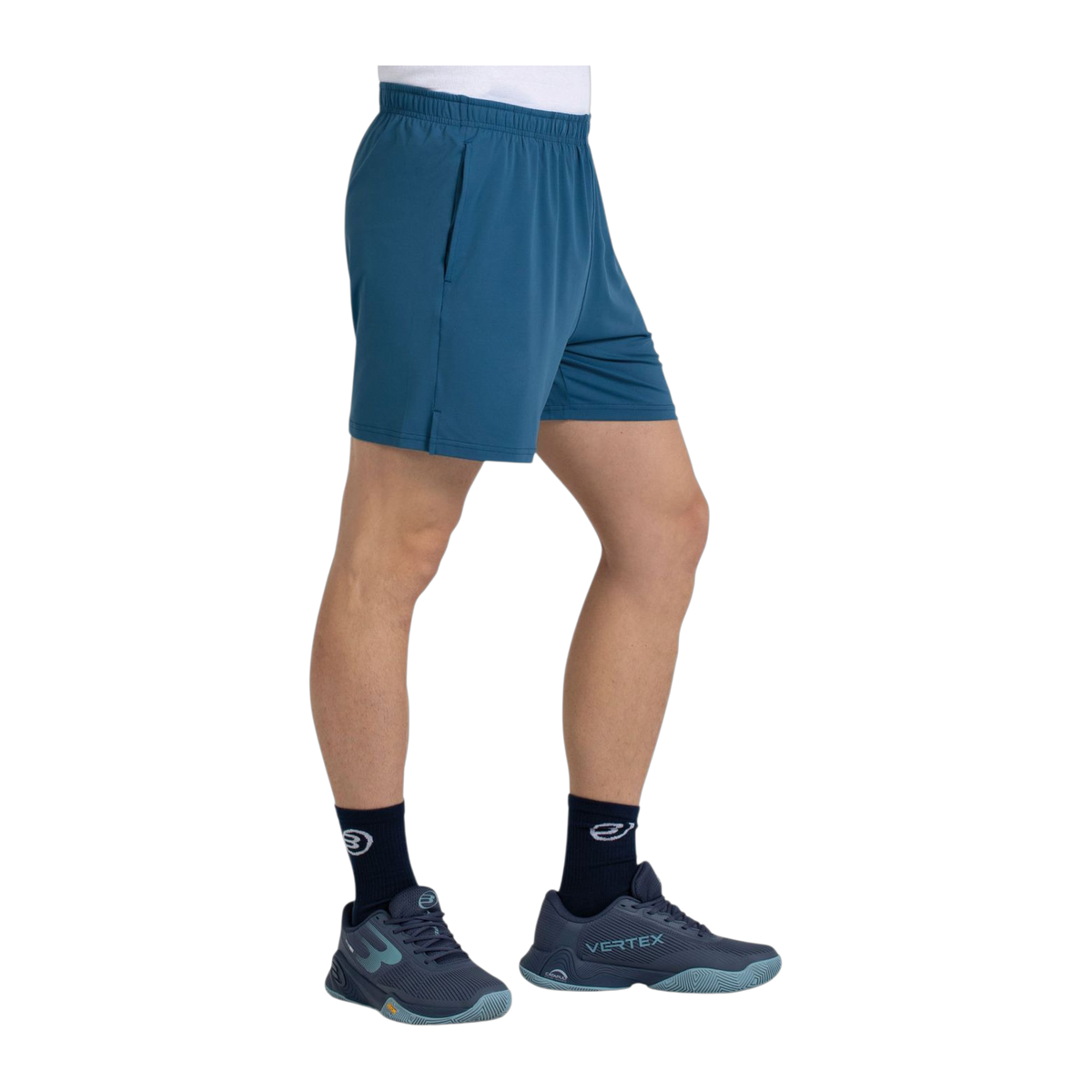 Pantalón corto de Pádel Bullpadel Ceclavin Hombre Azul Atómico (2)