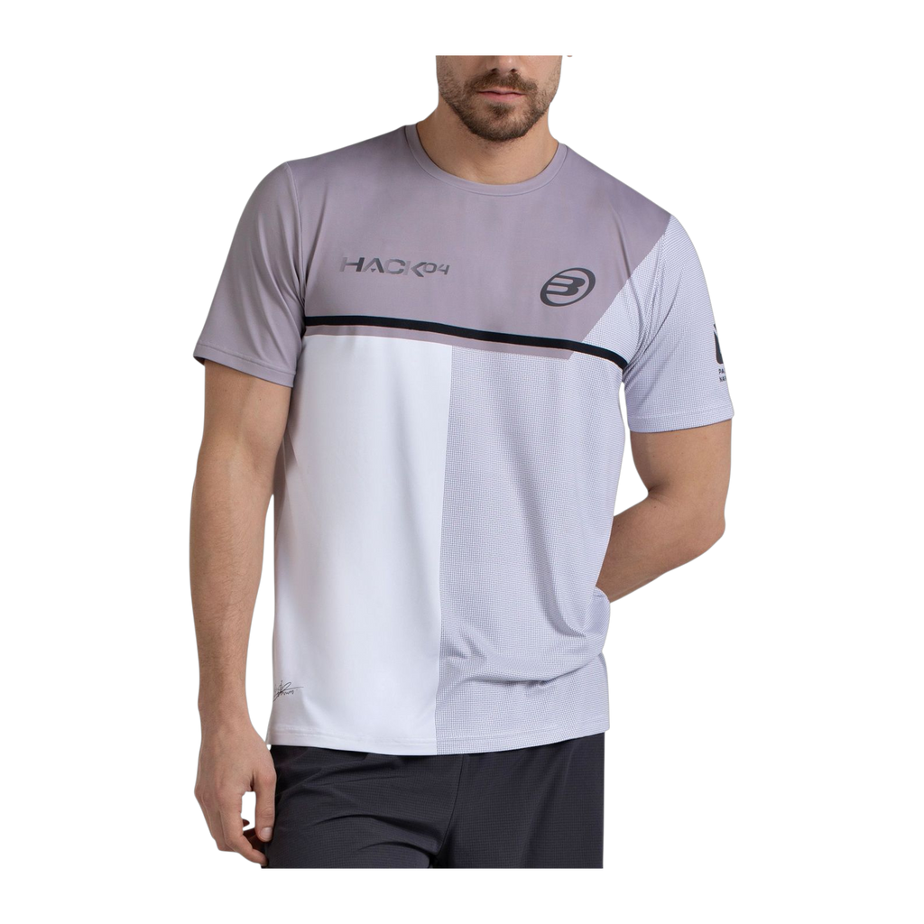 Camiseta de Pádel Bullpadel Paquito Navarro Hombre Blanco