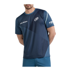 Camiseta de Pádel Bullpadel Chingotto Hombre Azul Atómico
