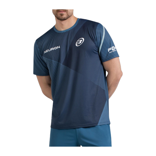 Camiseta de Pádel Bullpadel Chingotto Hombre Azul Atómico