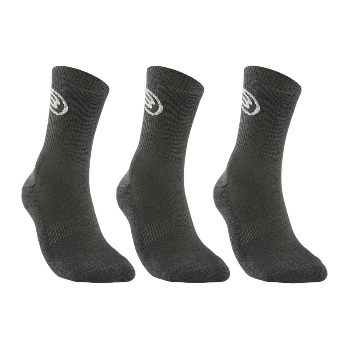 Calcetines de Pádel Bullpadel BP262 (Pack 3) Unisex Negro