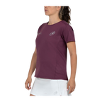 Camiseta de Pádel Bullpadel Bea Mujer Ciruela (3)