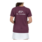 Camiseta de Pádel Bullpadel Bea Mujer Ciruela (4)