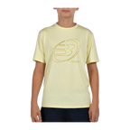 Camiseta de Pádel Bullpadel Cuno Niño Amarillo