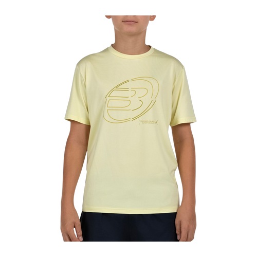 Camiseta de Pádel Bullpadel Cuno Niño Amarillo