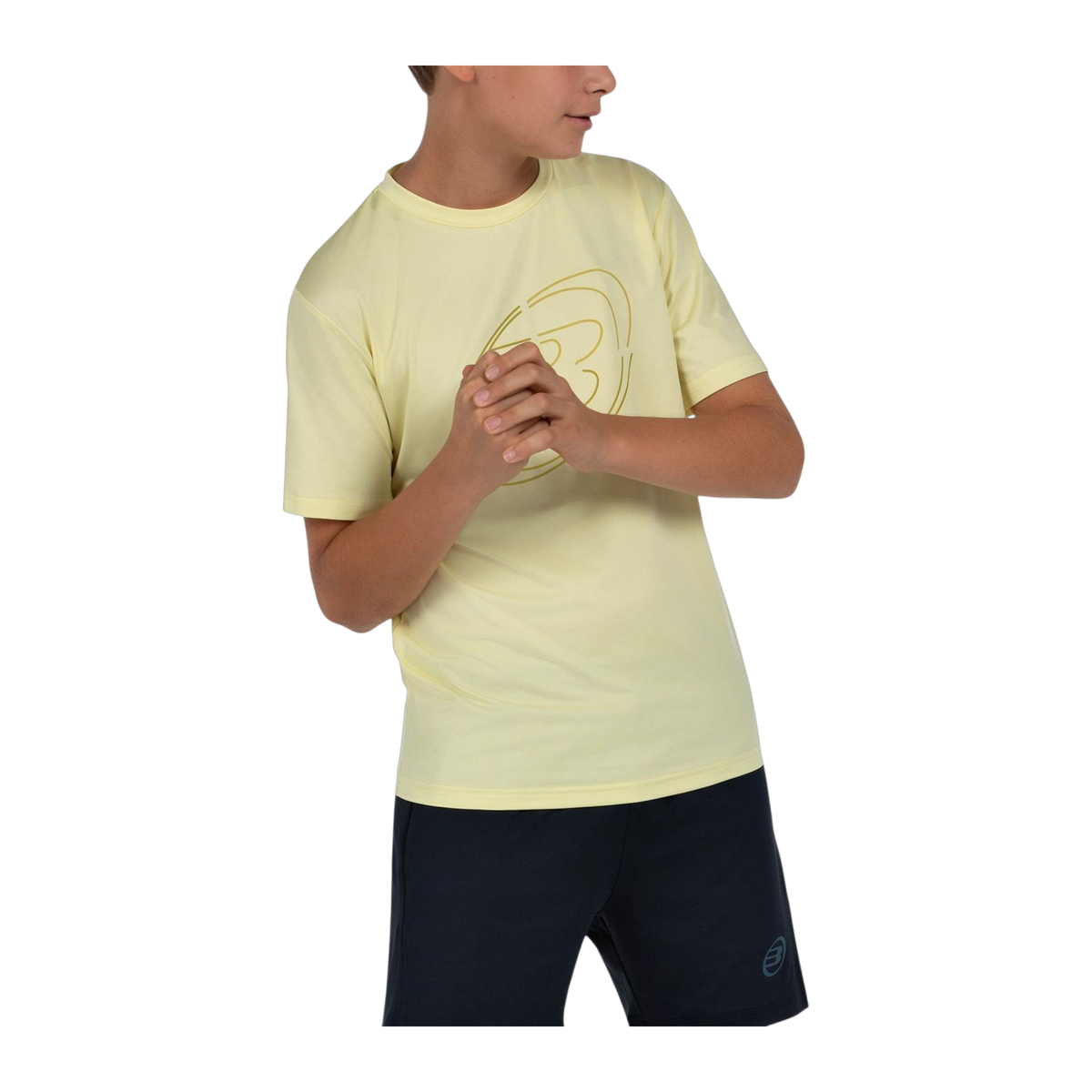 Camiseta de Pádel Bullpadel Cuno Niño Amarillo (2)