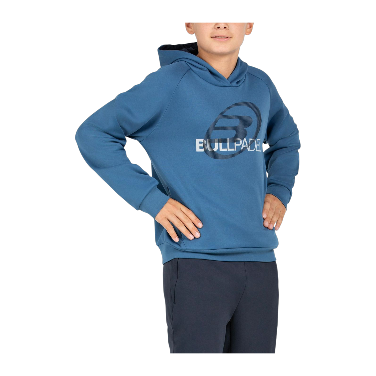 Sudadera de Pádel Bullpadel Eira Niño Azul Atómico (2)