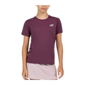 Camiseta de Pádel Bullpadel Omur Niña Ciruela