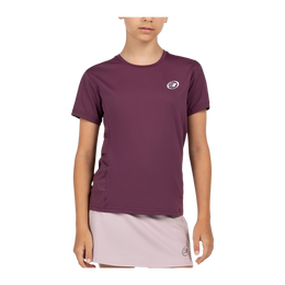 Camiseta de Pádel Bullpadel Omur Niña Ciruela