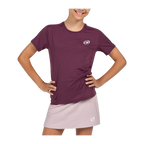 Camiseta de Pádel Bullpadel Omur Niña Ciruela (2)