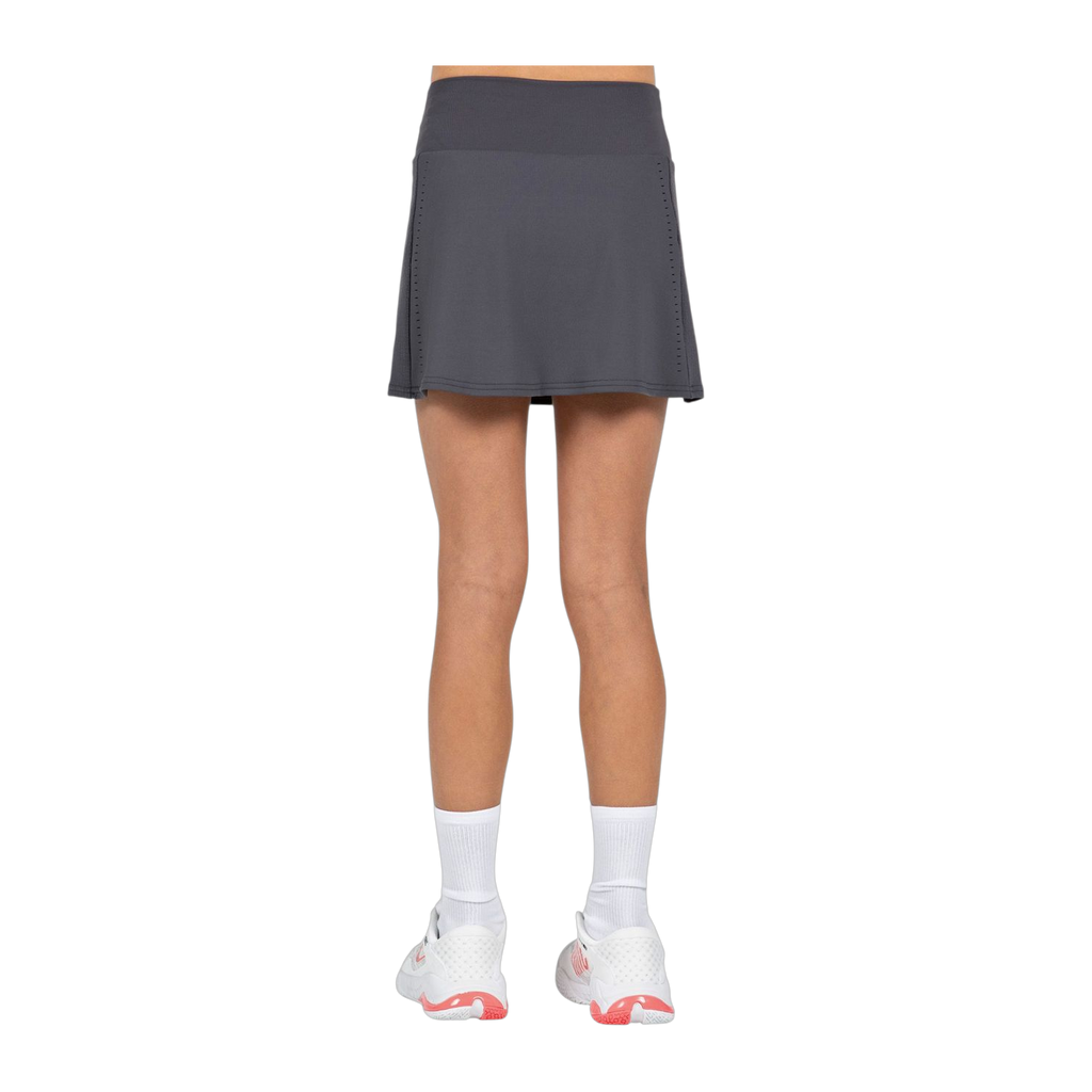 Falda de Pádel Bullpadel Orson Niña Asfalto (4)