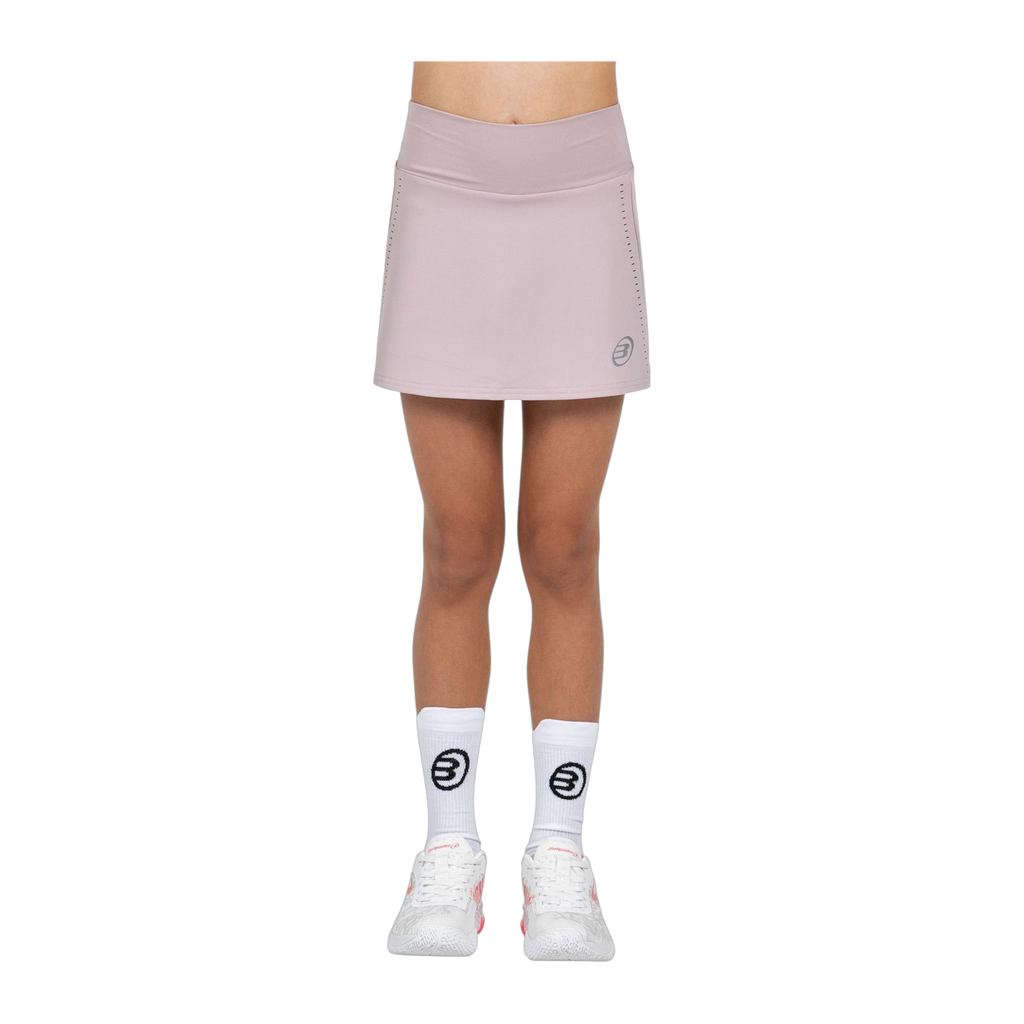 Falda de Pádel Bullpadel Orson Niña Rosa Sombra