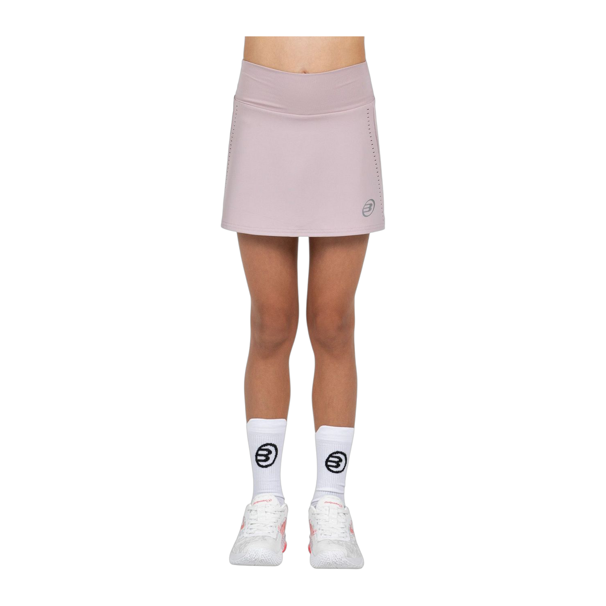 Falda de Pádel Bullpadel Orson Niña Rosa Sombra