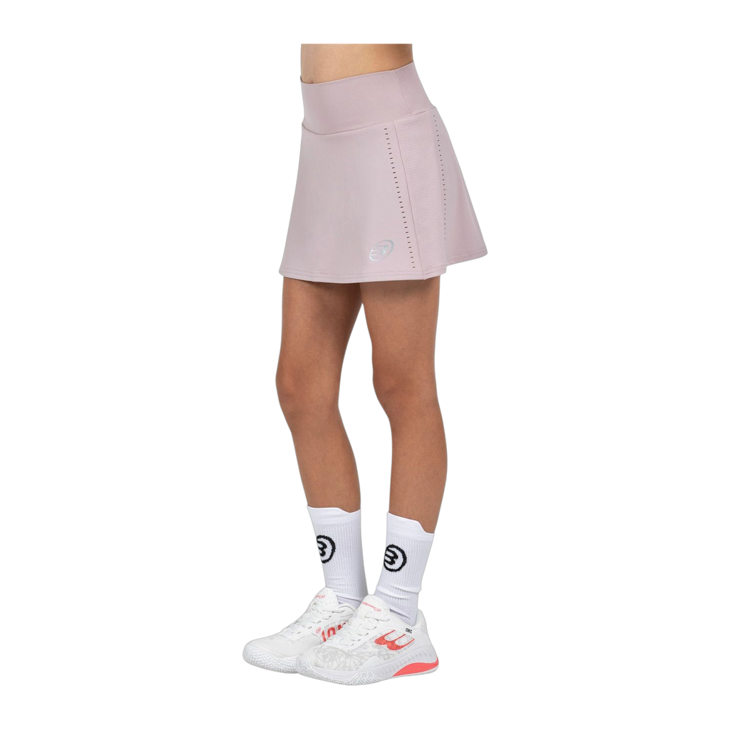 Falda de Pádel Bullpadel Orson Niña Rosa Sombra (2)