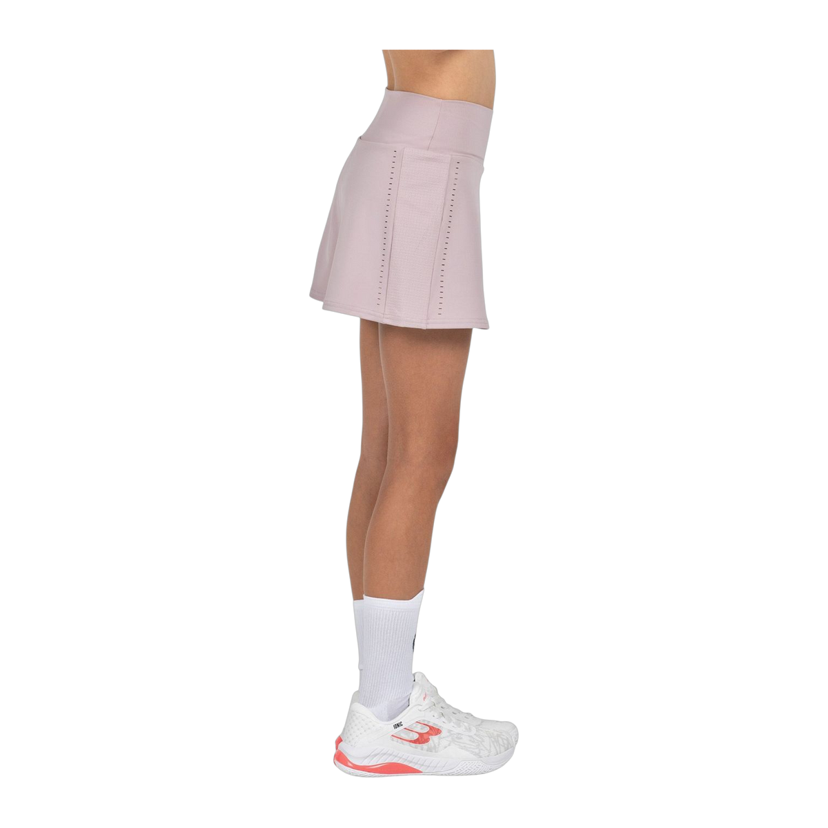 Falda de Pádel Bullpadel Orson Niña Rosa Sombra (3)