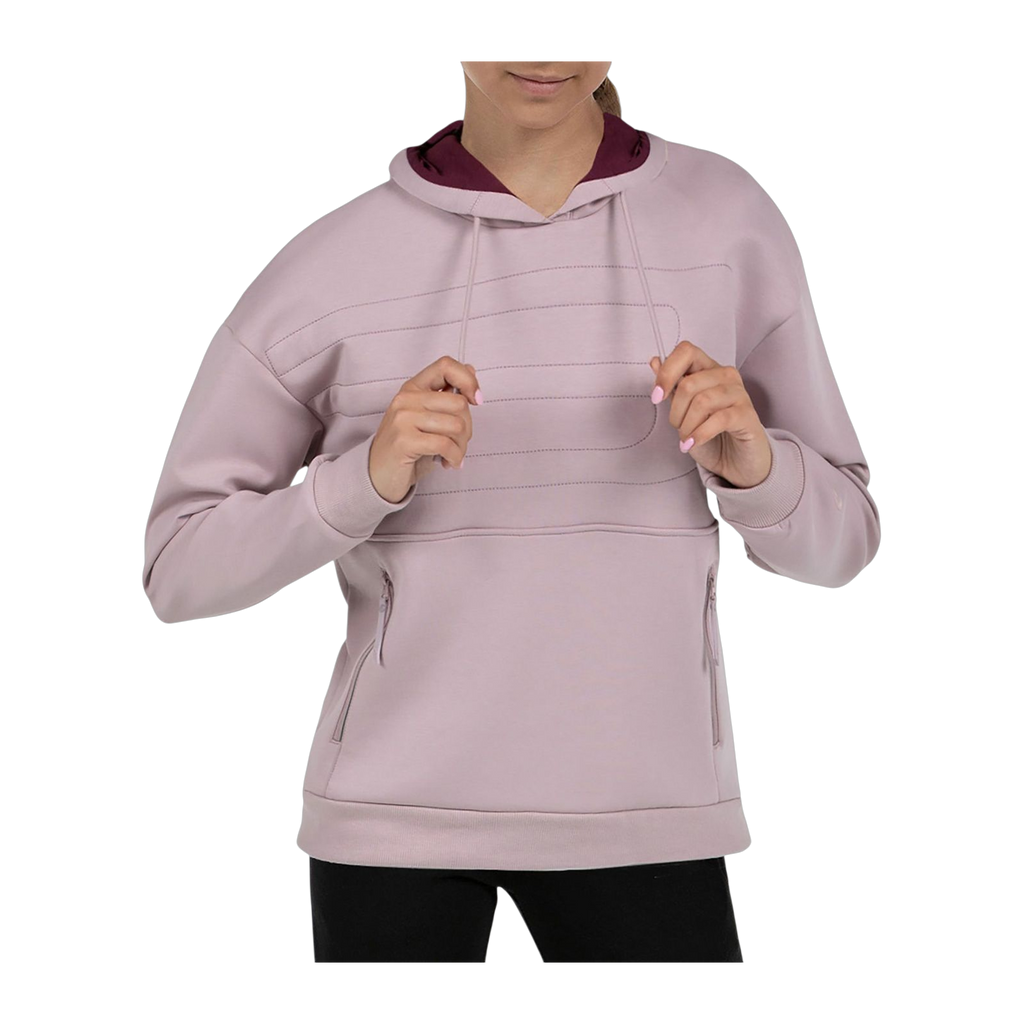 Sudadera de Pádel Bullpadel Eolia Niña Rosa Sombra (2)