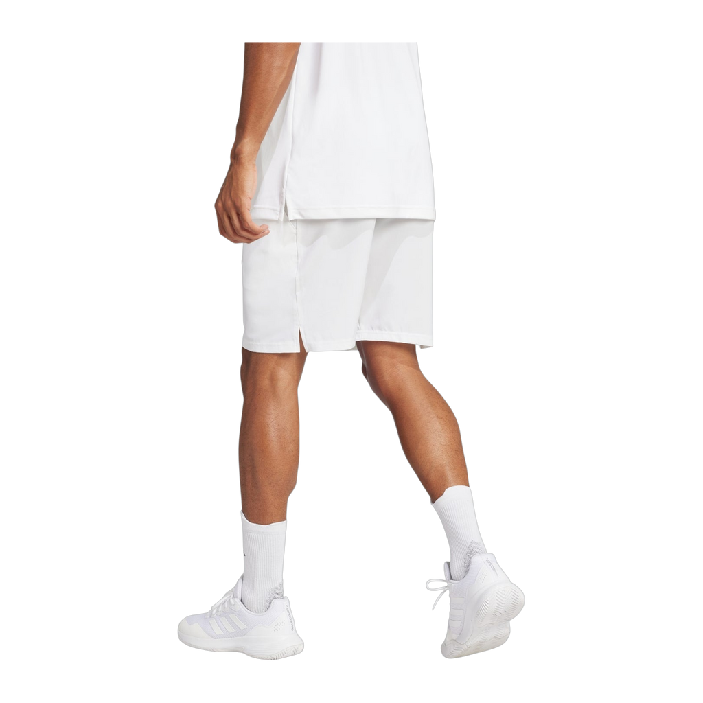 Pantalón corto de Pádel Adidas Club Stretch Woven Hombre Blanco (3)