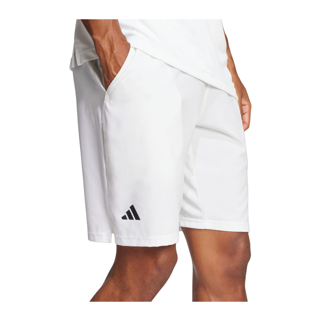 Pantalón corto de Pádel Adidas Club Stretch Woven Hombre Blanco (4)