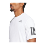 Camiseta de Pádel Adidas Club 3 Bandas Hombre Blanco (4)