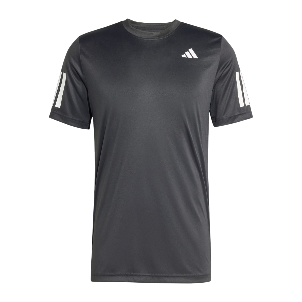 Camiseta de Pádel Adidas Club 3 Bandas Hombre Negro