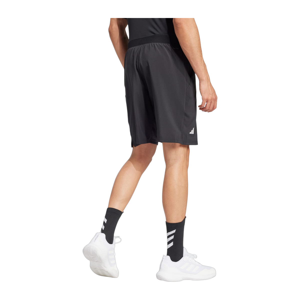 Pantalón corto de Pádel Adidas Club Stretch Woven Hombre Negro (3)