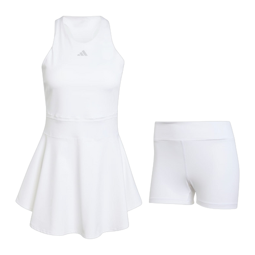 Vestido de Pádel Adidas Y-Dress Mujer Blanco
