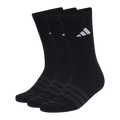 Calcetines de Pádel Adidas Essentials Media Caña (Pack 3) Unisex Negro/Blanco