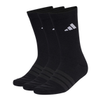 Calcetines de Pádel Adidas Essentials Media Caña (Pack 3) Unisex Negro/Blanco