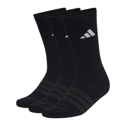 Calcetines de Pádel Adidas Essentials Media Caña (Pack 3) Unisex Negro/Blanco