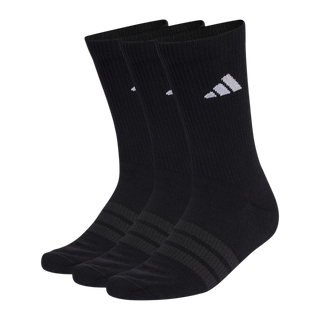 Calcetines de Pádel Adidas Essentials Media Caña (Pack 3) Unisex Negro/Blanco