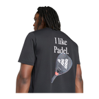 Camiseta de Pádel Adidas Padel Category Graphic Hombre Negro (4)
