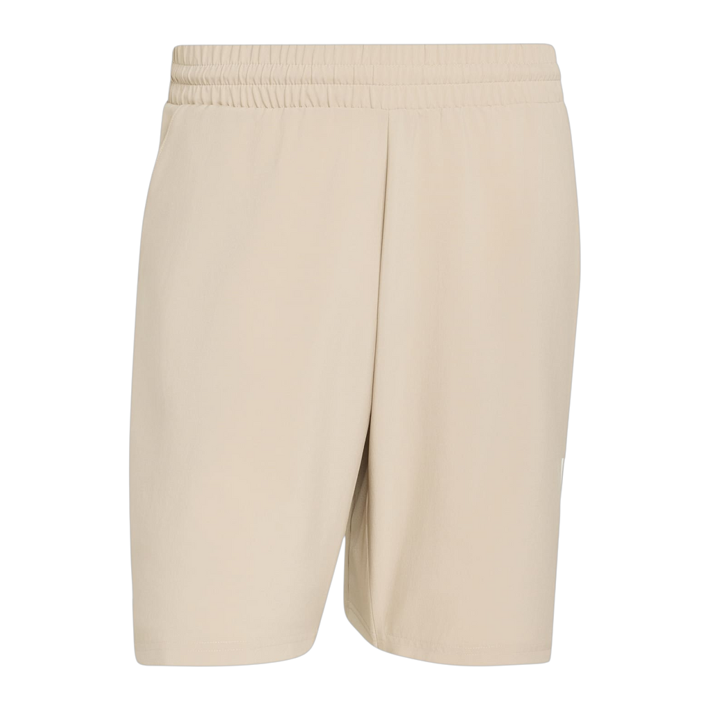 Pantalón corto de Pádel Adidas Club 3 Bandas Hombre Beige