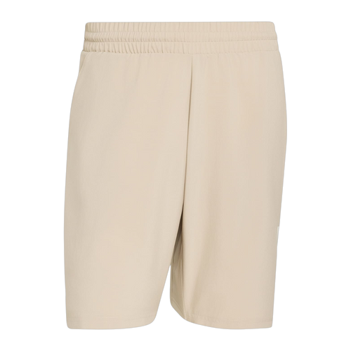 Pantalón corto de Pádel Adidas Club 3 Bandas Hombre Beige